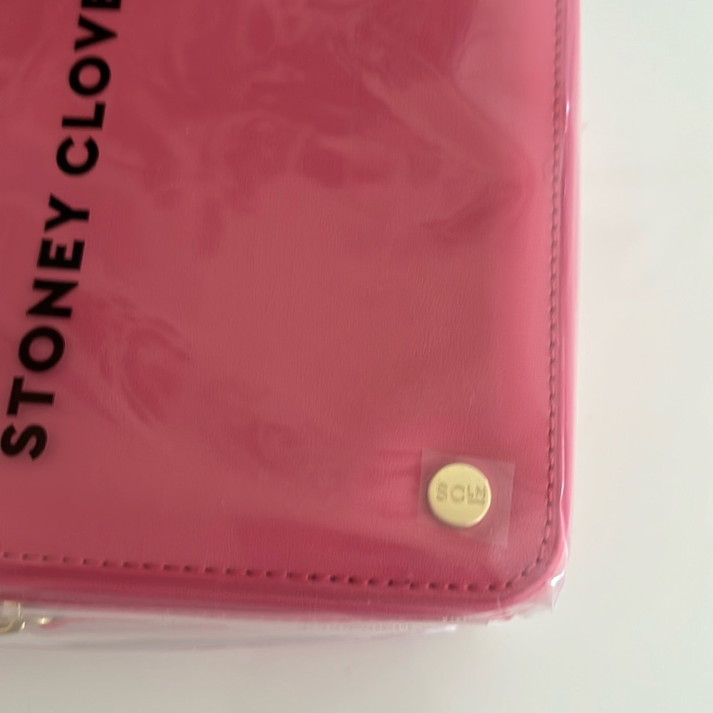 Stoney Clover Lane Jewelry Case strawberry pink Vegan Leather - Picture 6 of 8